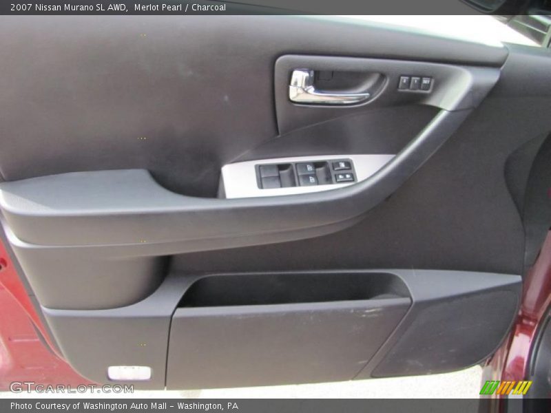 Merlot Pearl / Charcoal 2007 Nissan Murano SL AWD