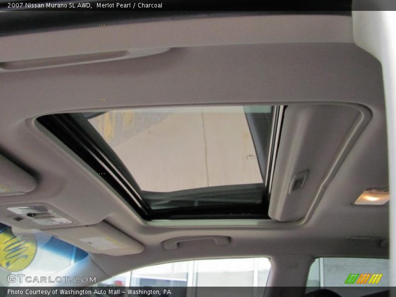 Merlot Pearl / Charcoal 2007 Nissan Murano SL AWD