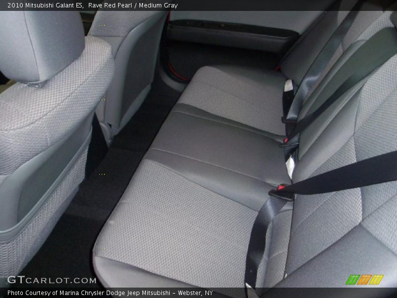 Rave Red Pearl / Medium Gray 2010 Mitsubishi Galant ES