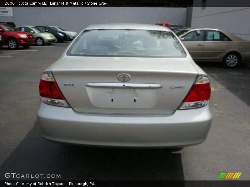 Lunar Mist Metallic / Stone Gray 2006 Toyota Camry LE