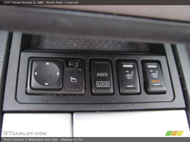 Merlot Pearl / Charcoal 2007 Nissan Murano SL AWD