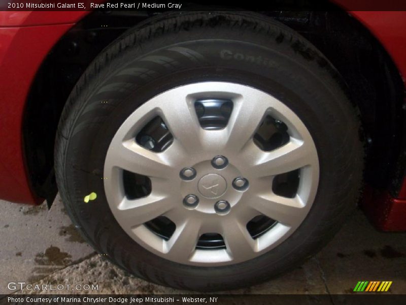 Rave Red Pearl / Medium Gray 2010 Mitsubishi Galant ES