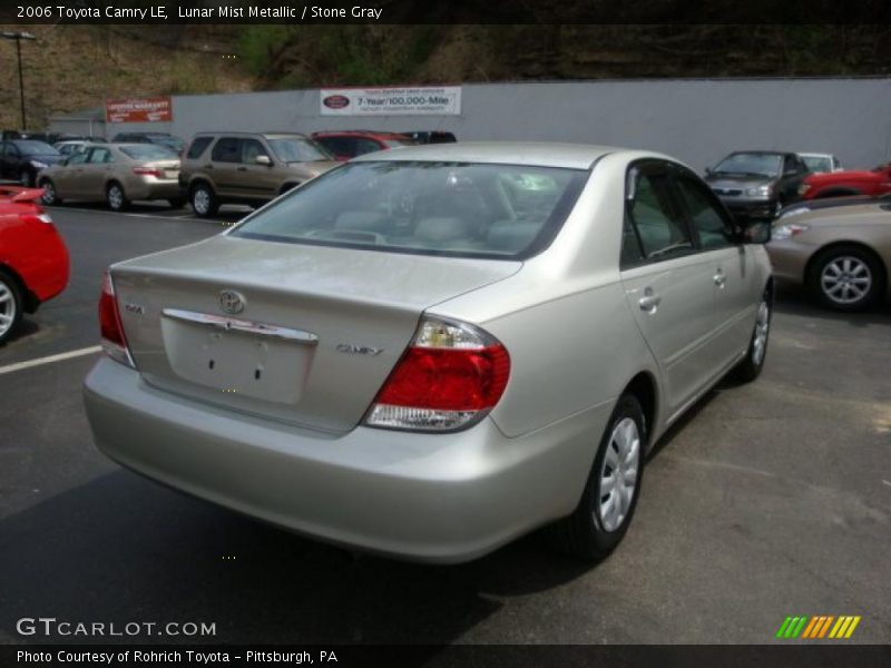 Lunar Mist Metallic / Stone Gray 2006 Toyota Camry LE