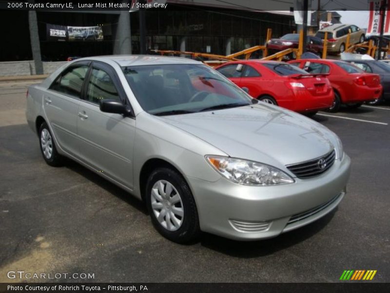 Lunar Mist Metallic / Stone Gray 2006 Toyota Camry LE