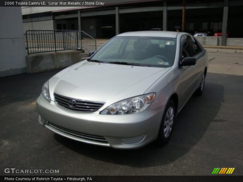 Lunar Mist Metallic / Stone Gray 2006 Toyota Camry LE