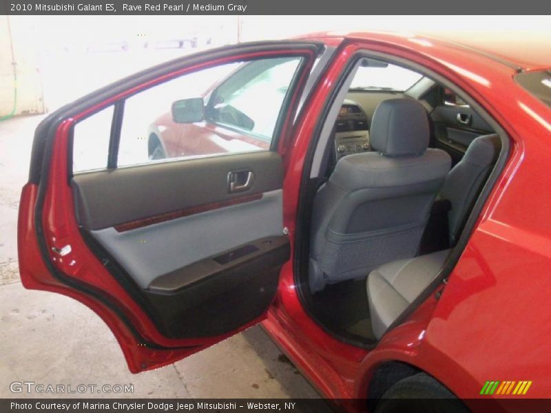 Rave Red Pearl / Medium Gray 2010 Mitsubishi Galant ES