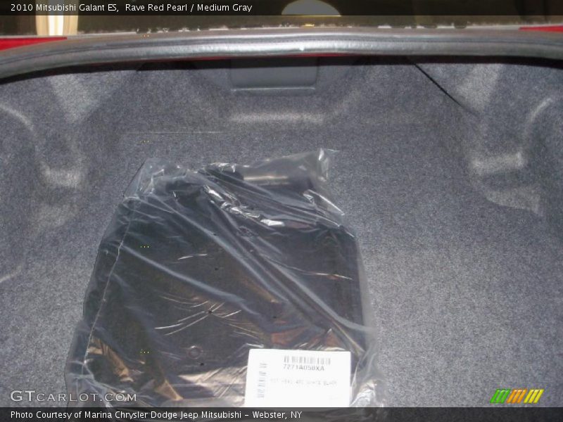 Rave Red Pearl / Medium Gray 2010 Mitsubishi Galant ES