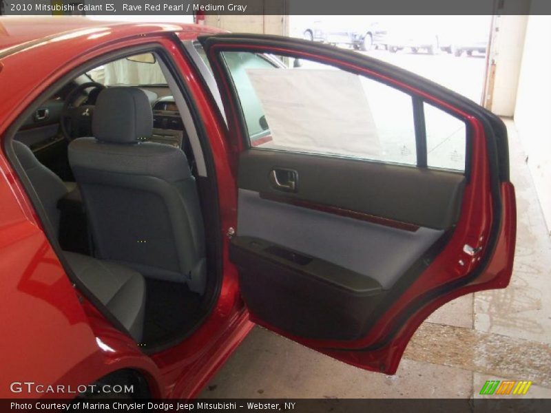 Rave Red Pearl / Medium Gray 2010 Mitsubishi Galant ES