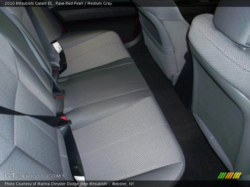 Rave Red Pearl / Medium Gray 2010 Mitsubishi Galant ES