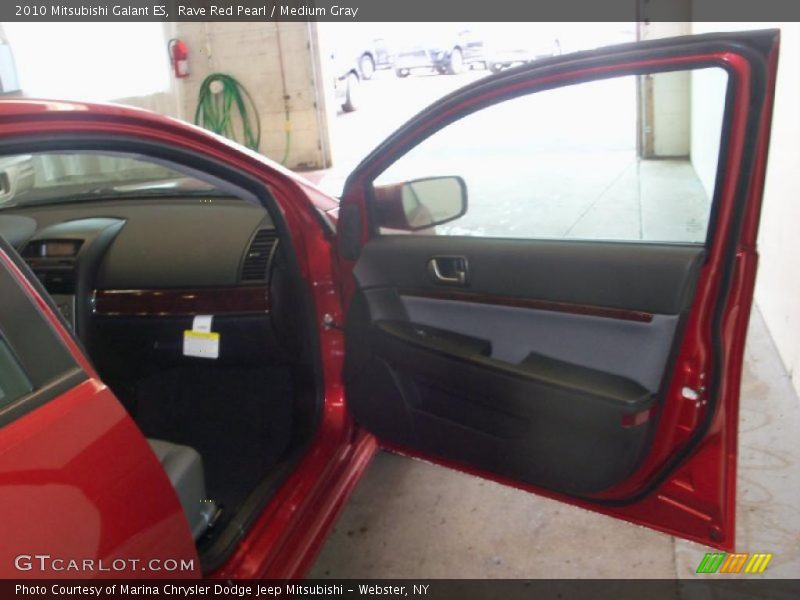 Rave Red Pearl / Medium Gray 2010 Mitsubishi Galant ES