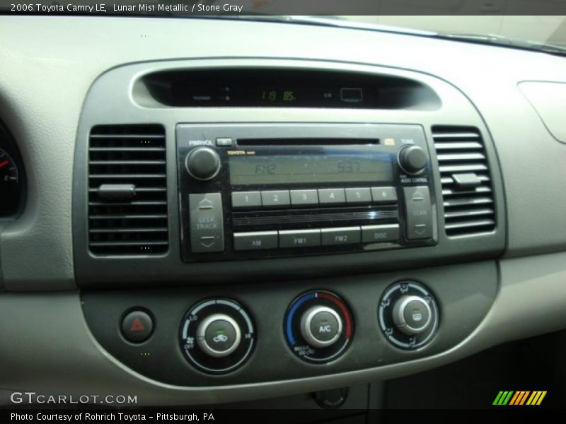 Lunar Mist Metallic / Stone Gray 2006 Toyota Camry LE