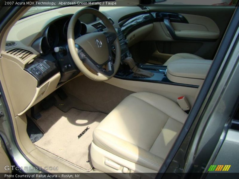 Aberdeen Green Metallic / Taupe 2007 Acura MDX Technology