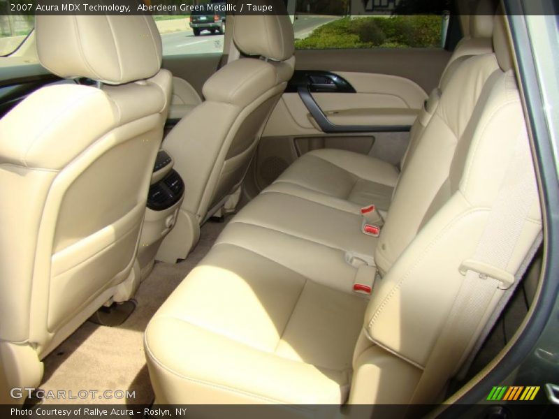 Aberdeen Green Metallic / Taupe 2007 Acura MDX Technology