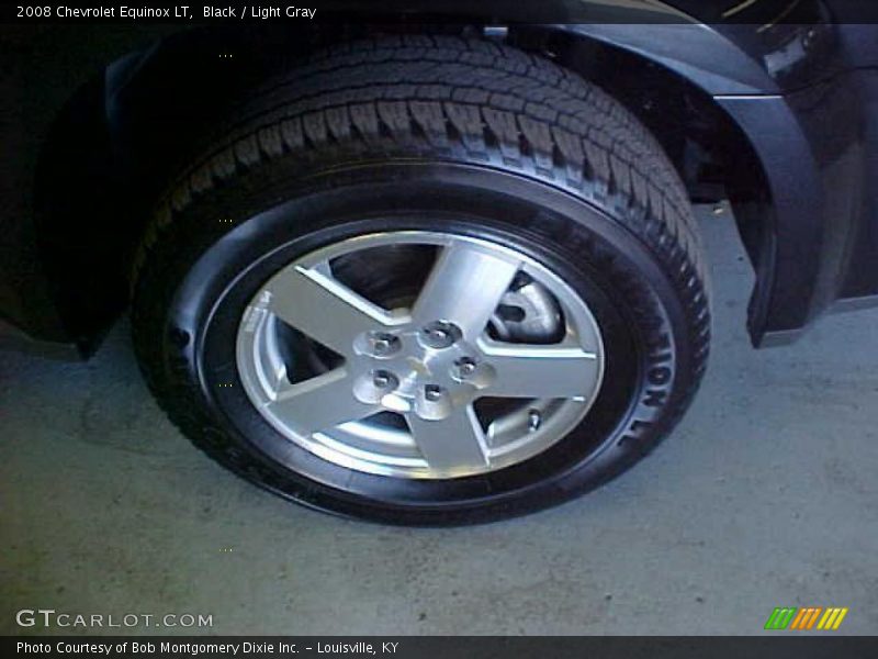 Black / Light Gray 2008 Chevrolet Equinox LT