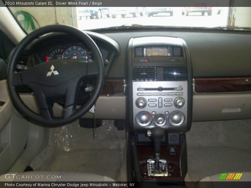 Dover White Pearl / Beige 2010 Mitsubishi Galant ES