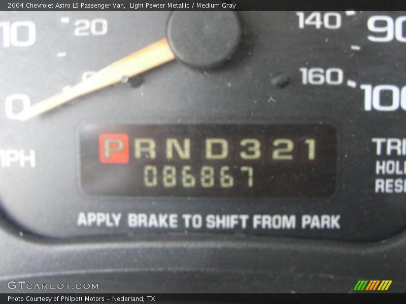 Light Pewter Metallic / Medium Gray 2004 Chevrolet Astro LS Passenger Van