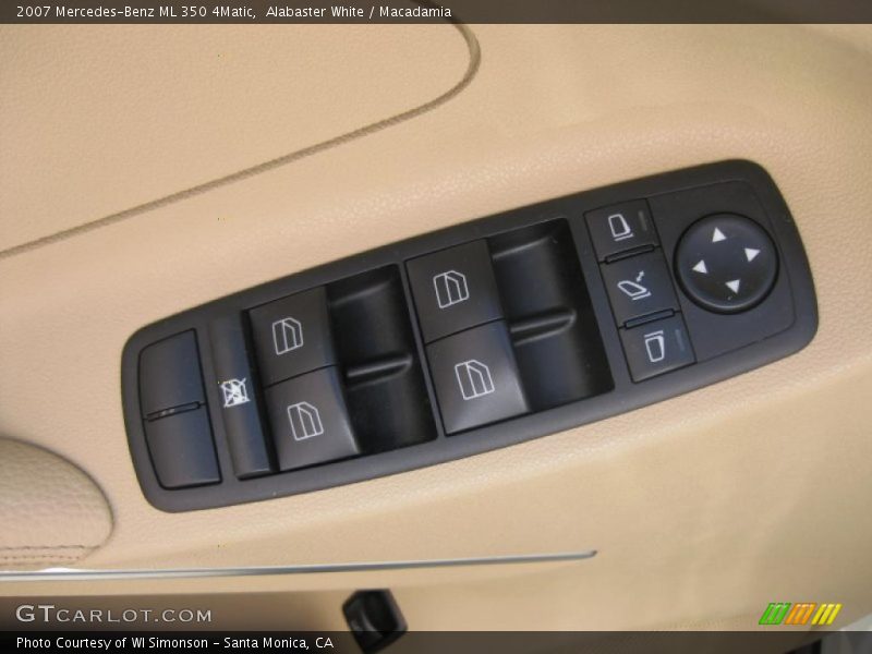 Alabaster White / Macadamia 2007 Mercedes-Benz ML 350 4Matic