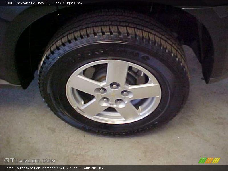 Black / Light Gray 2008 Chevrolet Equinox LT