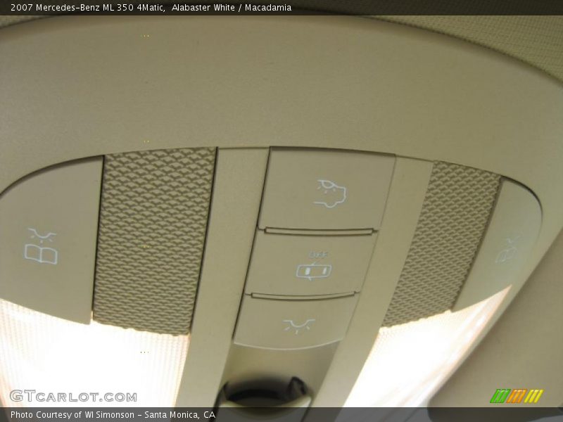Alabaster White / Macadamia 2007 Mercedes-Benz ML 350 4Matic