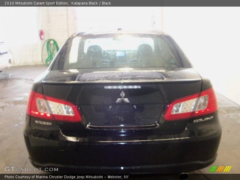 Kalapana Black / Black 2010 Mitsubishi Galant Sport Edition