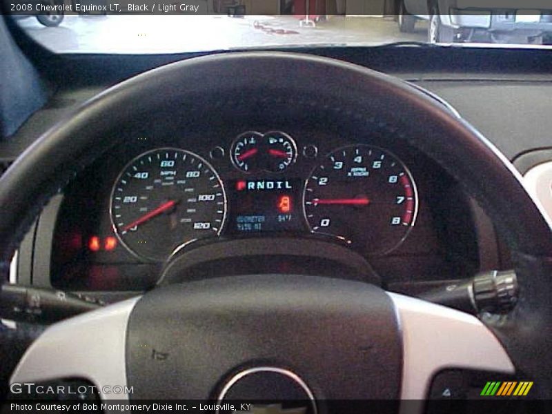 Black / Light Gray 2008 Chevrolet Equinox LT