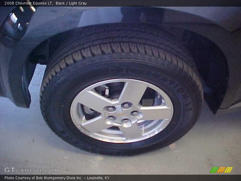 Black / Light Gray 2008 Chevrolet Equinox LT