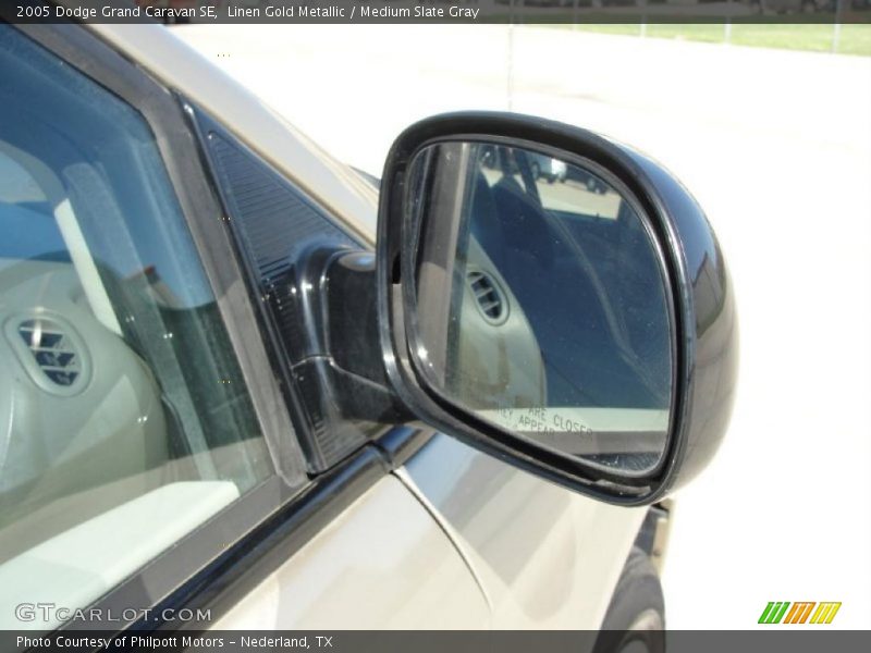 Linen Gold Metallic / Medium Slate Gray 2005 Dodge Grand Caravan SE