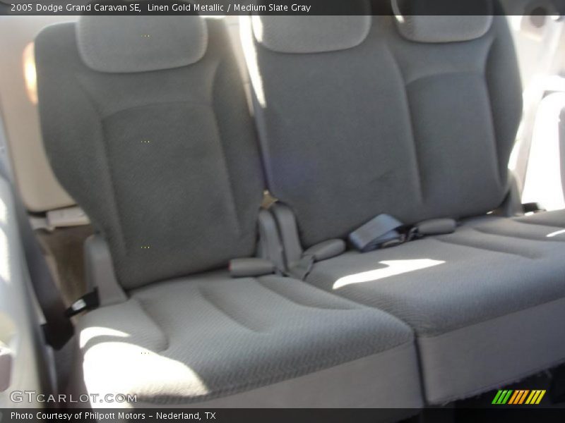 Linen Gold Metallic / Medium Slate Gray 2005 Dodge Grand Caravan SE