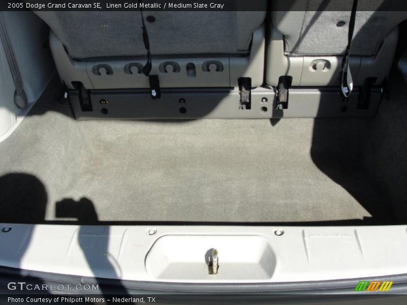 Linen Gold Metallic / Medium Slate Gray 2005 Dodge Grand Caravan SE