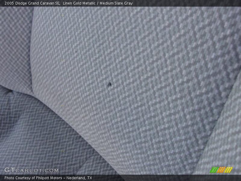 Linen Gold Metallic / Medium Slate Gray 2005 Dodge Grand Caravan SE