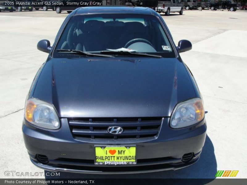 Stormy Gray / Gray 2005 Hyundai Accent GLS Sedan