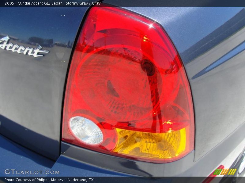 Stormy Gray / Gray 2005 Hyundai Accent GLS Sedan