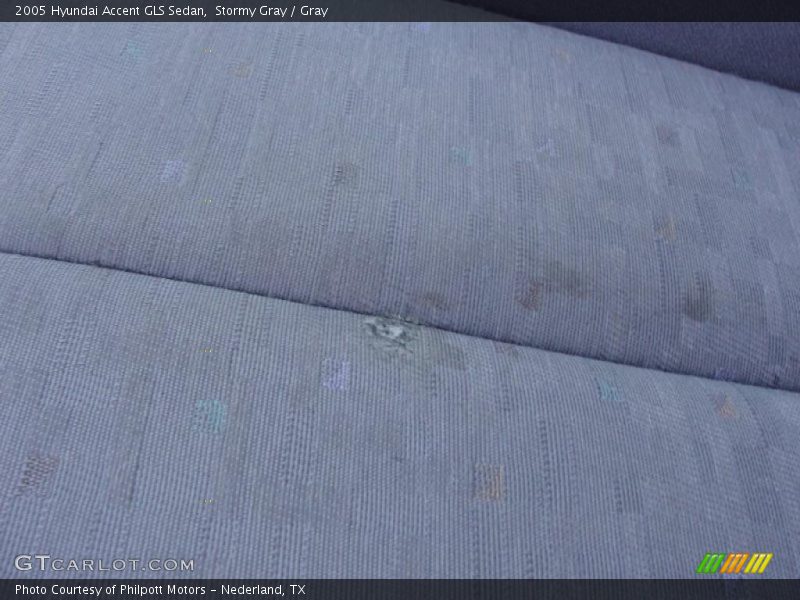 Stormy Gray / Gray 2005 Hyundai Accent GLS Sedan