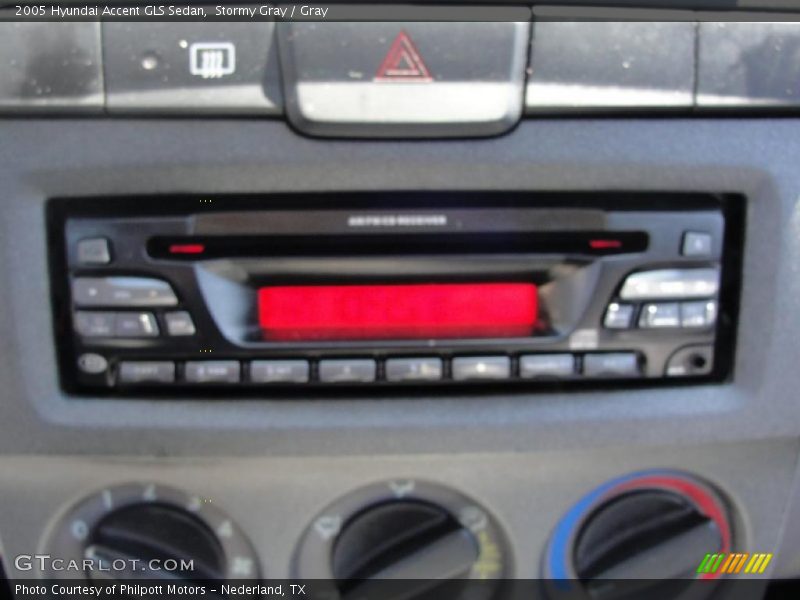 Stormy Gray / Gray 2005 Hyundai Accent GLS Sedan