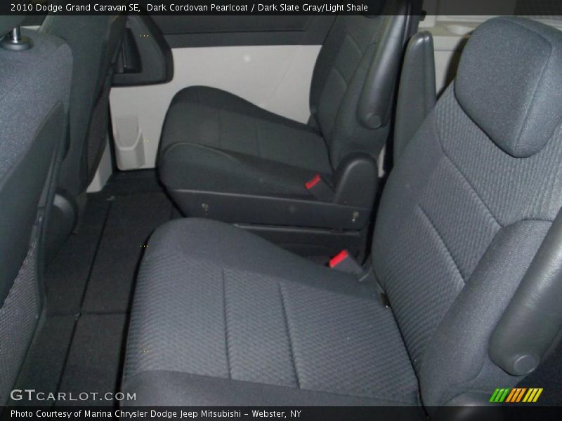 Dark Cordovan Pearlcoat / Dark Slate Gray/Light Shale 2010 Dodge Grand Caravan SE