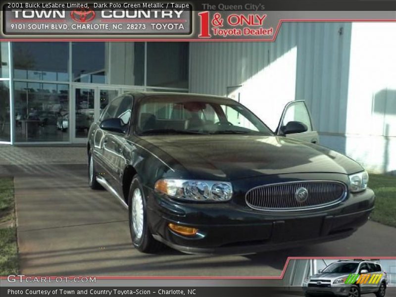 Dark Polo Green Metallic / Taupe 2001 Buick LeSabre Limited