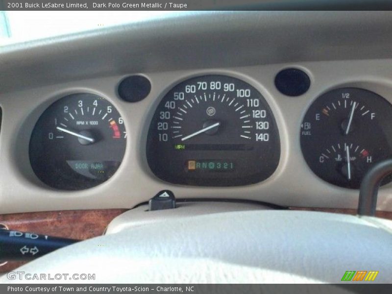 Dark Polo Green Metallic / Taupe 2001 Buick LeSabre Limited