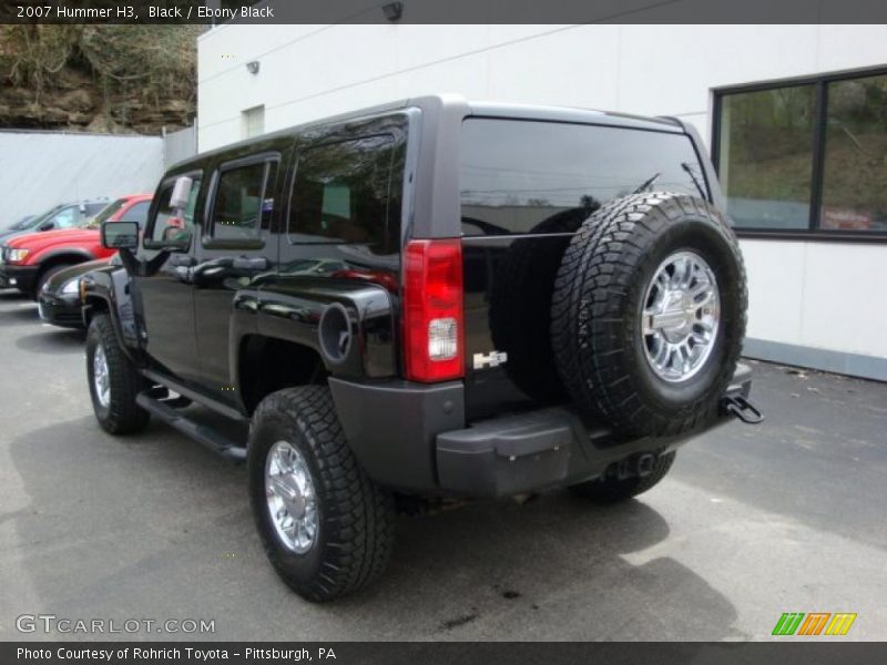 Black / Ebony Black 2007 Hummer H3