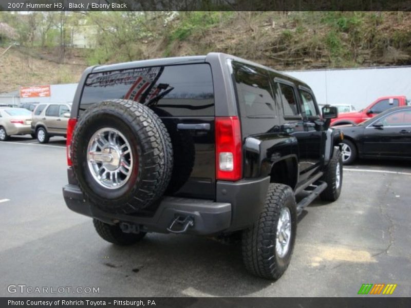 Black / Ebony Black 2007 Hummer H3