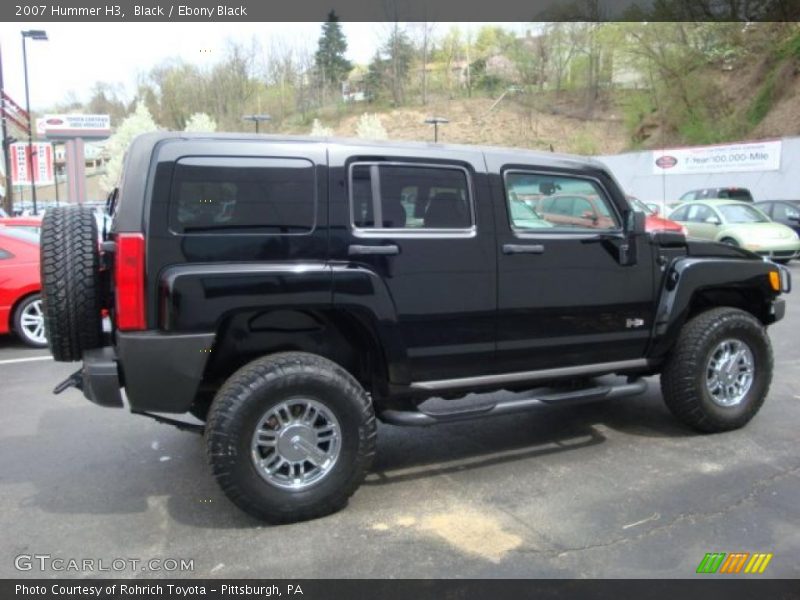 Black / Ebony Black 2007 Hummer H3