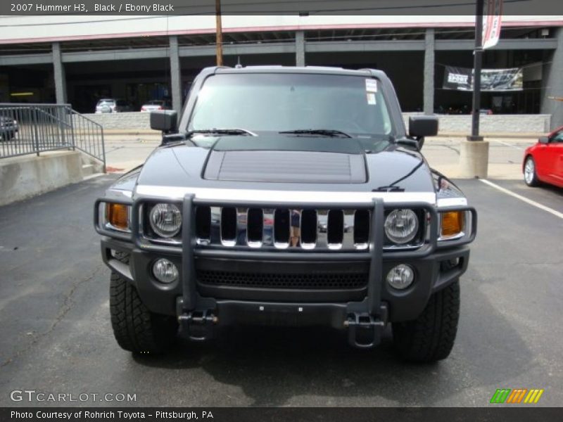 Black / Ebony Black 2007 Hummer H3