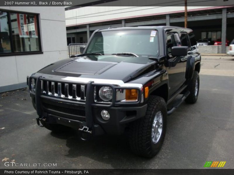 Black / Ebony Black 2007 Hummer H3