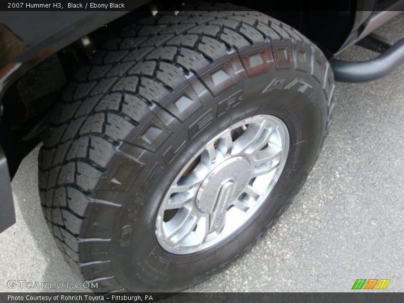 Black / Ebony Black 2007 Hummer H3