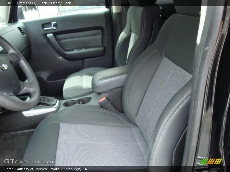 Black / Ebony Black 2007 Hummer H3