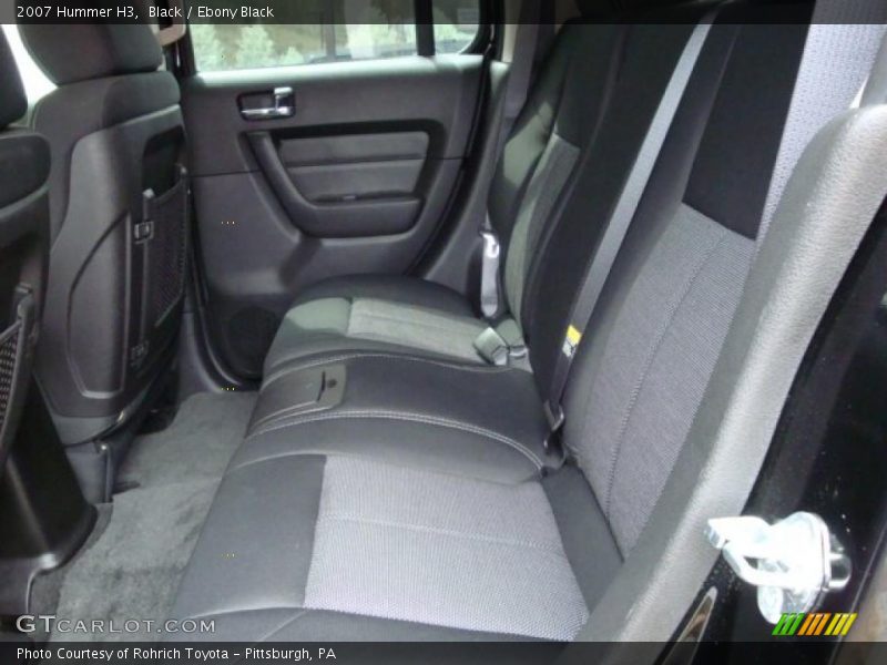 Black / Ebony Black 2007 Hummer H3