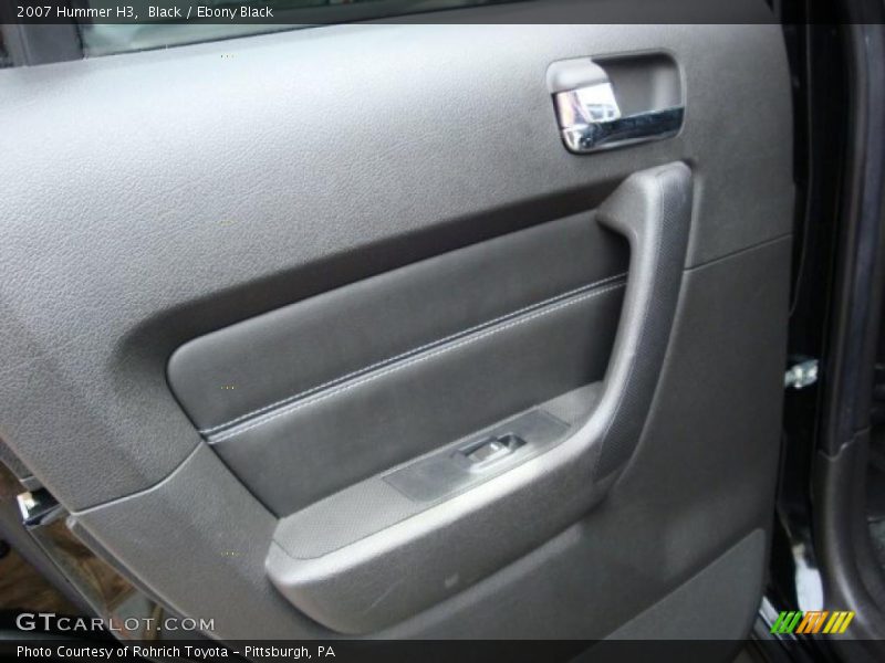 Black / Ebony Black 2007 Hummer H3