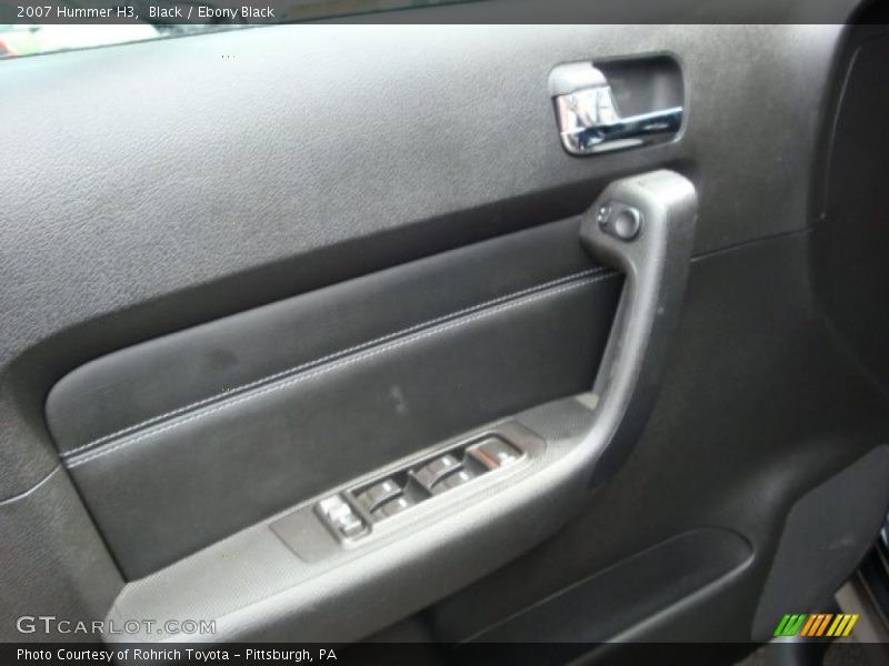 Black / Ebony Black 2007 Hummer H3