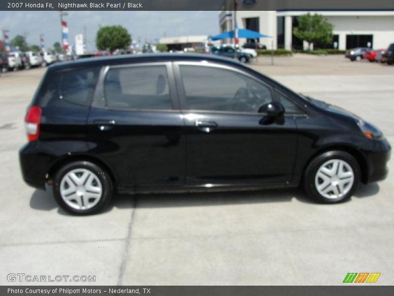 Nighthawk Black Pearl / Black 2007 Honda Fit