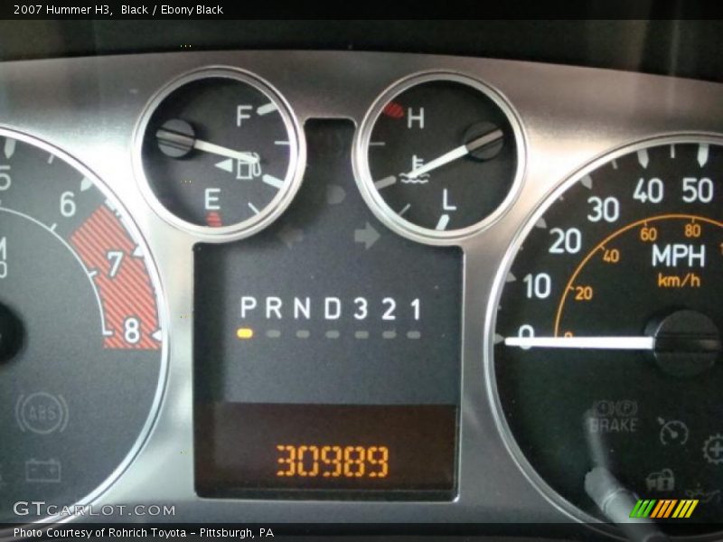 Black / Ebony Black 2007 Hummer H3