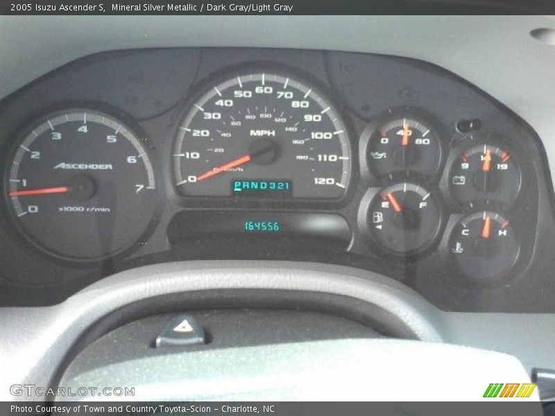 Mineral Silver Metallic / Dark Gray/Light Gray 2005 Isuzu Ascender S